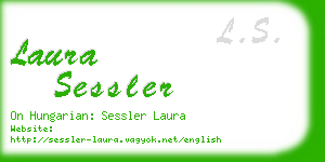 laura sessler business card
